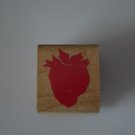 Strawberry Rubber Stamp Sonburn 1990 Wood Mounted A1004