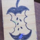 Rubber Stamp Apple Core Great Impressions B46