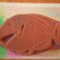 Tropical Fish Rubber Stamp 490D All Night Media Wood Mounted 1986