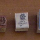 Posh Impressions Hand Stamped by Rubber Stamp AA52