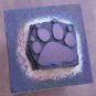 Rubber Stamp Pawprint 123A All Night Media Mounted 1982 Paw Print