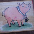 Rubber Stamp Prize Pig 169E All Night Media Mounted