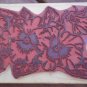 Rubber Stamp Pansies Pansy 2470 Comotion Mounted Purple Pink Flowers