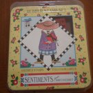 Mary Engelbreit Rubber Stamp Set Foam Sentiments 2030R 1994 ME Ink 5pc