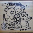 Rubber Stamp Suzy Zoo Friends 602C 1980 Rubber Stampede
