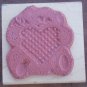 Rubber Stamp Teddy Bear Heart Annette Allen Watkins 1994 F504 Mounted