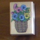 Rubber Stamp Hero Arts Pot O Pansies E 972 Flowers Plants Edit item   Reserve item