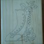 Rubber Stamp Teddy Bear TRL Design Q239 Wood Mounted Unused
