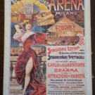Arrco Playing Cards Grande Arena Eden Varieta Poster