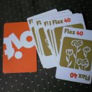 Flax Cards 9 Pit Trading Game Parts 661 Parker Brothers 1973