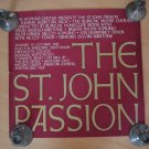 The St John Passion Vintage Poster Hopkins Center NH 1981