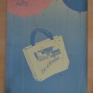 Vintage Poster 1980's Support The Arts Be a Friend Make The Hood Hop Bag