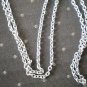 Silvertone Metal Chain Necklace 24inches