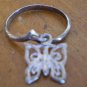 Vintage Child Sterling Silver Butterfly Ring 925