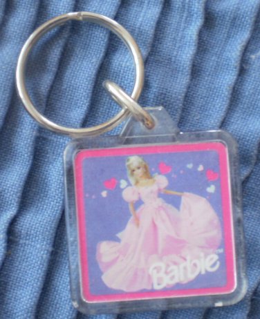 Barbie Keychain 1997 Mattel Key Ring Princess