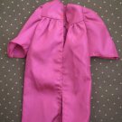 Barbie Graduation Toga Maroon for Doll Gown High School College