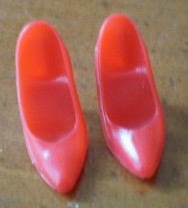 Barbie Red Shoes Heels Pumps Stilettos Pair