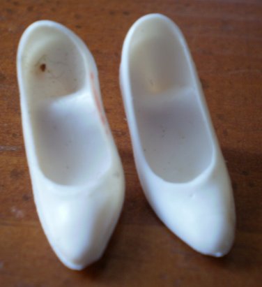 Barbie Shoes White Heels Pumps Stilettos 1980s