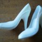 Barbie Shoes White Heels Pumps Stilettos 1980s