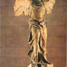 Louvre Museum Postcard Victoire de Samothrace Statue Paris