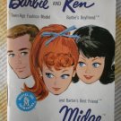 Barbie Ken Fashion Booklet 1962 Midge White Mattel