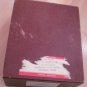 Vintage Box Christian Wolf Communion Wafers 2 Crucifix Container