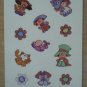 Kids Stickers Calico Crossings 1983 Current 2 Sheets Vintage