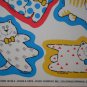 Current Stickers Cat Whimsical Fat 1 sheet Loose 1991 16746-5