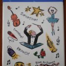 Hallmark Stickers Performing Arts Dance Drama Music 4 sheets NIP Acid Free