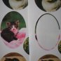 Current Stickers Cat Photographs Kittens 2 sheets Loose 1991 16746-5 Kitties
