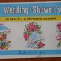 Wedding Shower Seals Stickers Eureka Paper Magic Company Vintage EU 85409