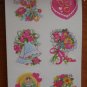 Wedding Shower Seals Stickers Eureka Paper Magic Company Vintage EU 85409