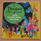Disneyland Babes in Toyland Long Playing Record 33 1/3 rpm Walt Disney 4 songs