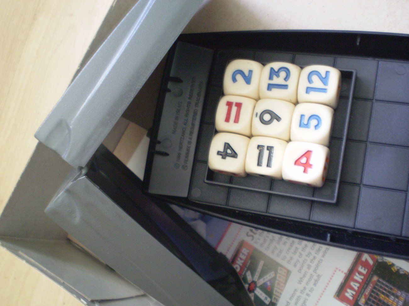 Rummikub Rummy Dice Game Pressman 1995 Complete