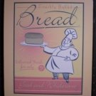 Freshly Baked Bread 5¢ Sign Plaque Wood Baker Chef Kitchen Decor
