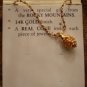 Necklace Real Cone Pendant 14K Finish Rocky Mountains