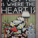 Mary Engelbreit Magnet Wood Melissa Neufeld ME Ink Home Is Where The Heart Is