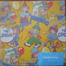 Circus Gift Wrap Charm Craft Juvenile 8.3 sqft Vintage Wrapper 2 sheets