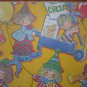 Circus Gift Wrap Charm Craft Juvenile 8.3 sqft Vintage Wrapper 2 sheets