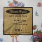 Vintage Gift Wrap Pleasant Thoughts All Occasions Wrapper 2 sheets