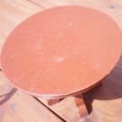 Dining Table Mattel 1973 Sunshine Family Brown Plastic Vintage
