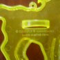 Amscan Cookie Cutters Yellow Easter Egg Chick Rabbit Lamb Lot 4 Vintage Plastic