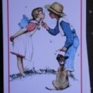 Norman Rockwell Hoyle Playing Cards Deck Girl Boy Dog