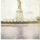 Vintage Postcard Statue of Liberty 1915 New York Harbour
