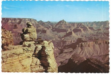 Postcard Duck on the Rock Grand Canyon Parl AZ Fred Harvey