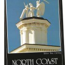 Postcard Father Time Carving Maiden Ed Cooper Mendocino CA