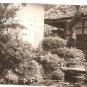 Japan Postcard Garden Pond House Bridge