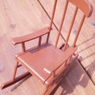 Mattel 1973 Brown Rocking Chair Sunshine Family Vintage