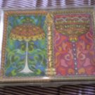 Vintage Stancraft Plastic Coated Playing Cards 2 decks Tiffany Lamp Light