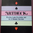 Artdeck Playing Cards Modern Masters Art Aristoplay